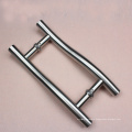 stainless steel material commercial H Shape glass Door pull Handle